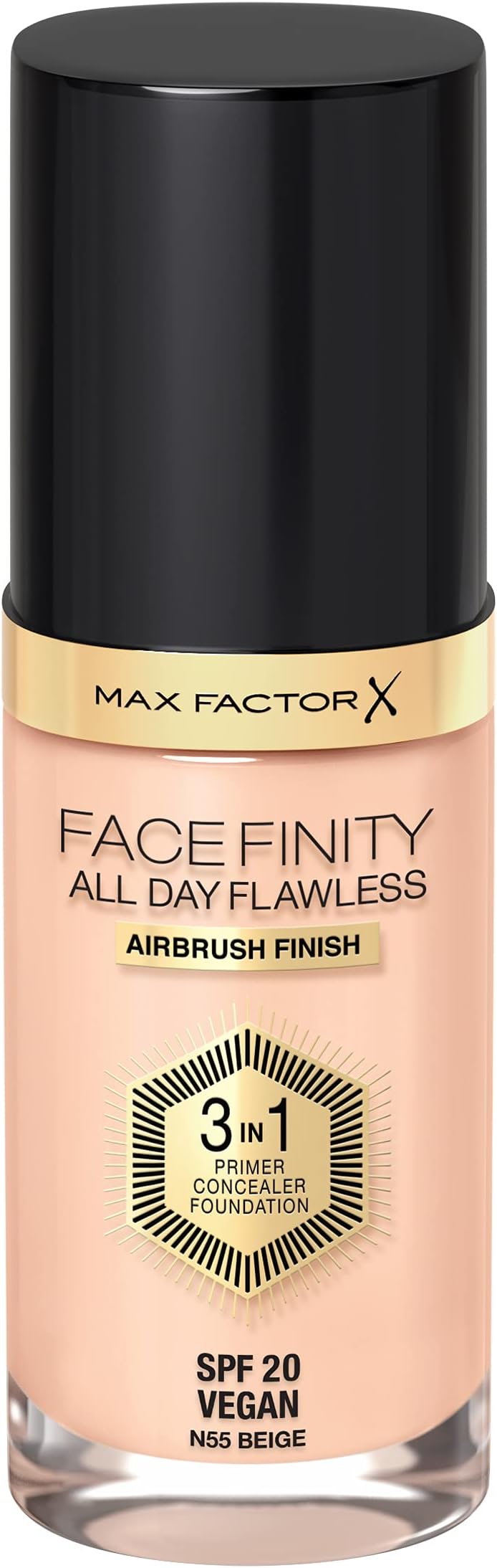 Face Finity 3-In-1 Foundation No. 55 Beige 30 ml