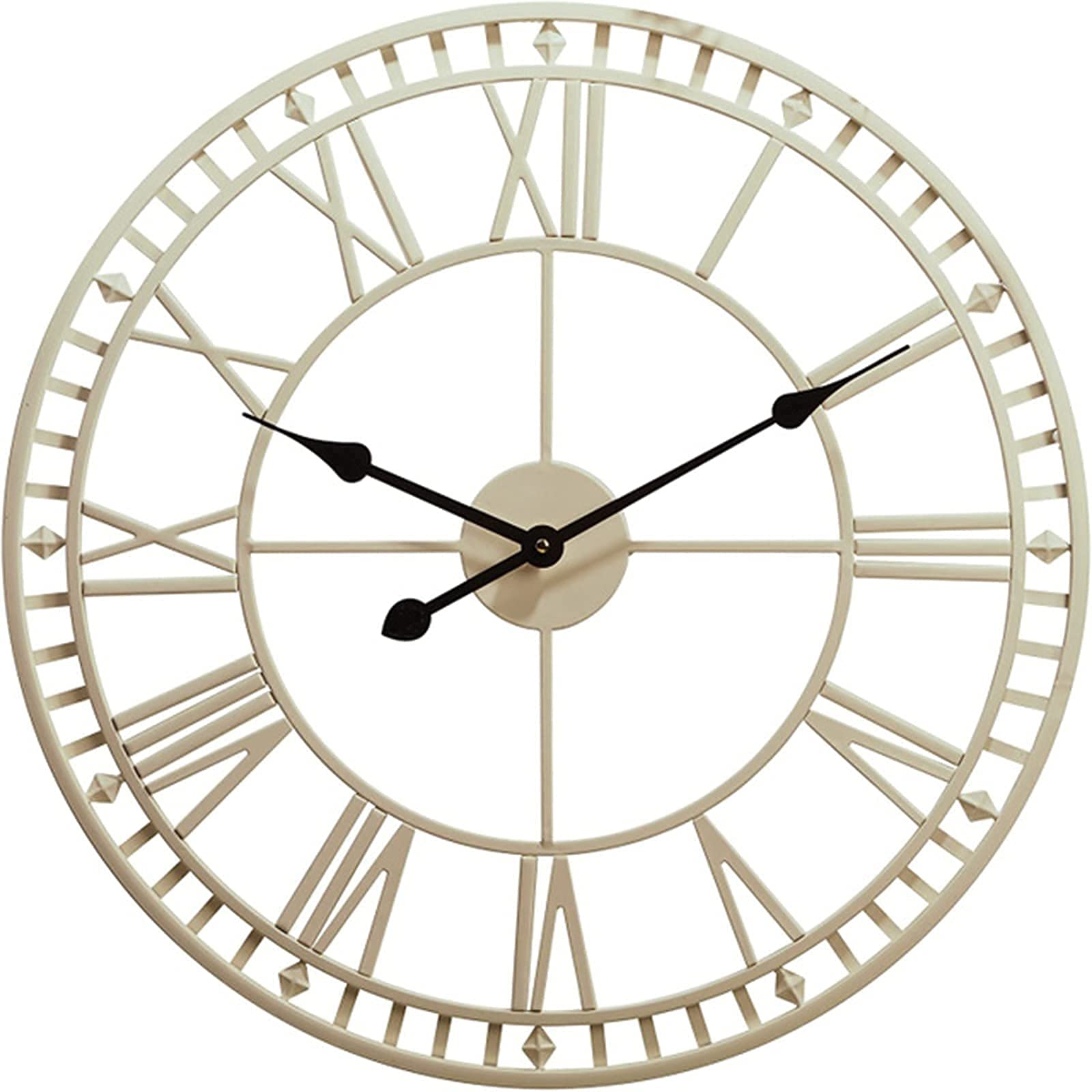 Grandes horloges murales extérieures jardin 60cm de salon décorative