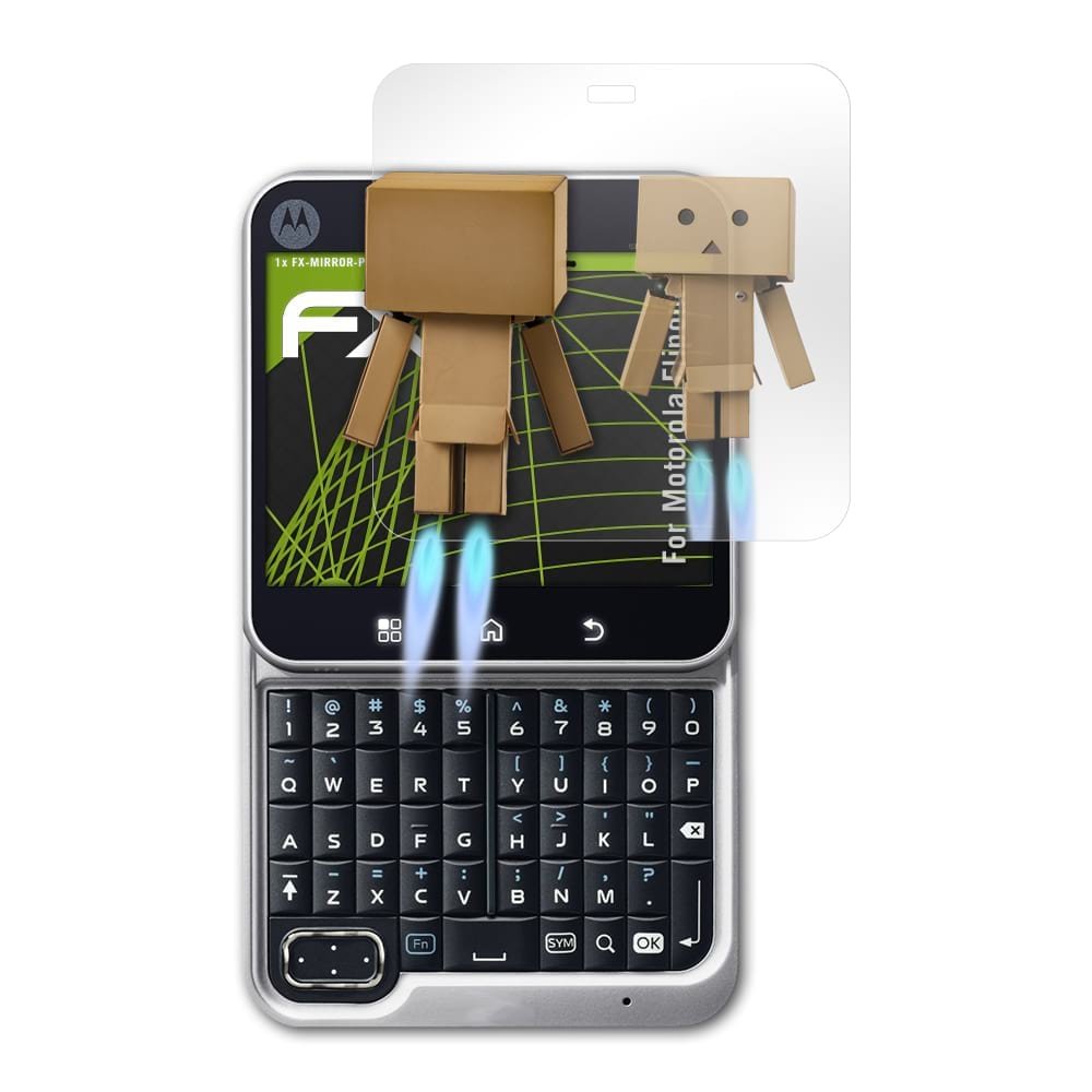 atFolix FX Mirror Film for Motorola Flipout Mirror Effect