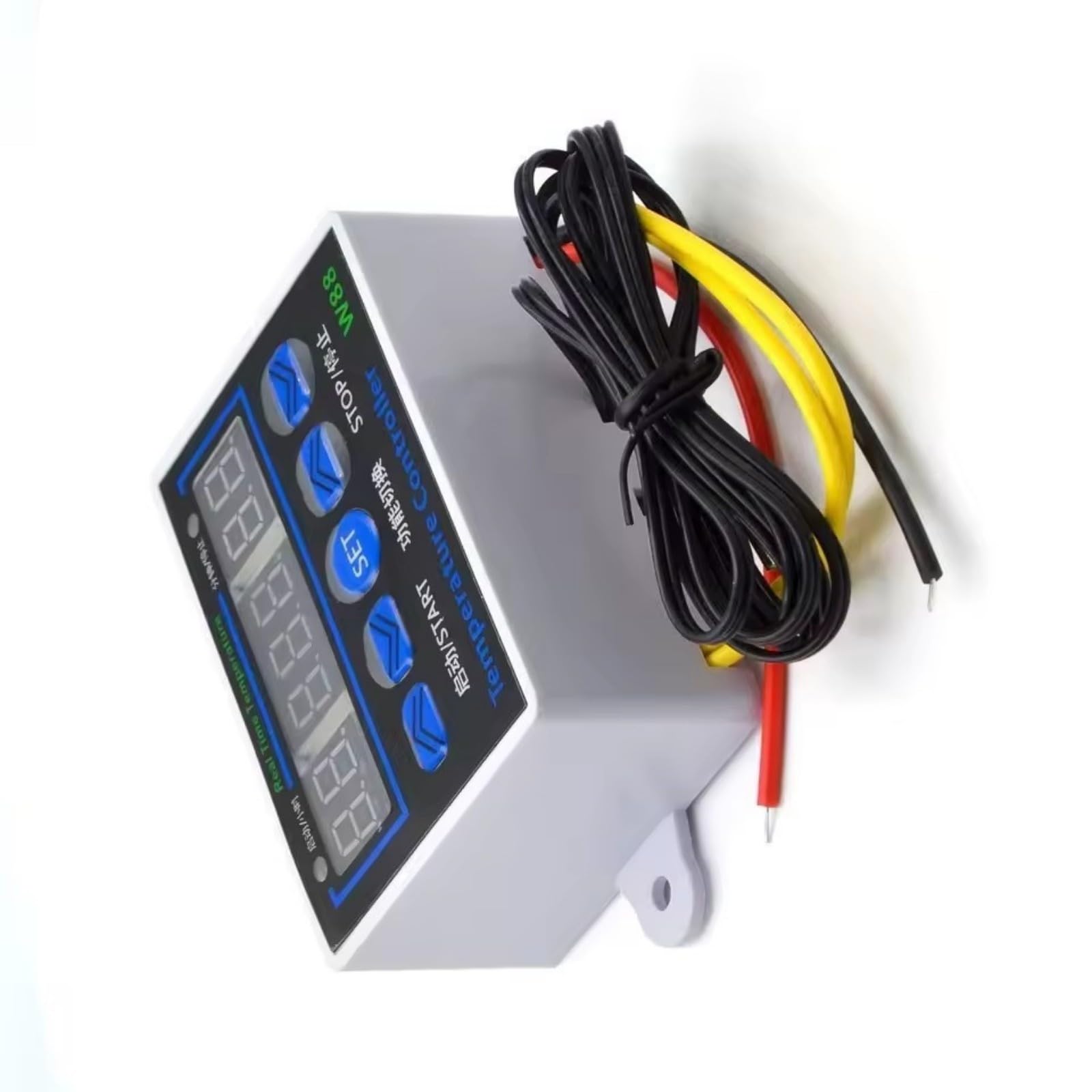 Accuracy Double Voltages Digital Thermostat for Heating Cooling Systems 12V / 220V Voltages Temperature Calibration Thermostat Controller