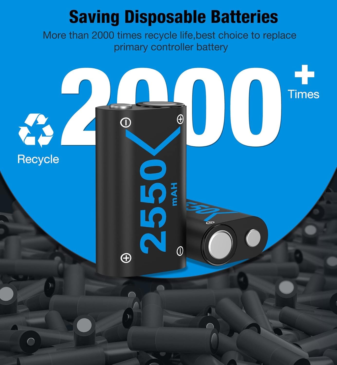 Batterie rechargeable pour Xbox