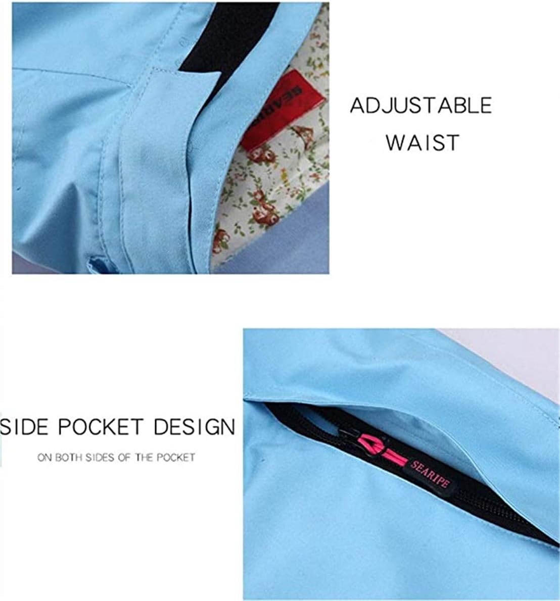 Women Winter Warm Insulated Outdoor Mountain Windproof Waterproof Snow Snowboard Ski Bib Pants Snow Pants