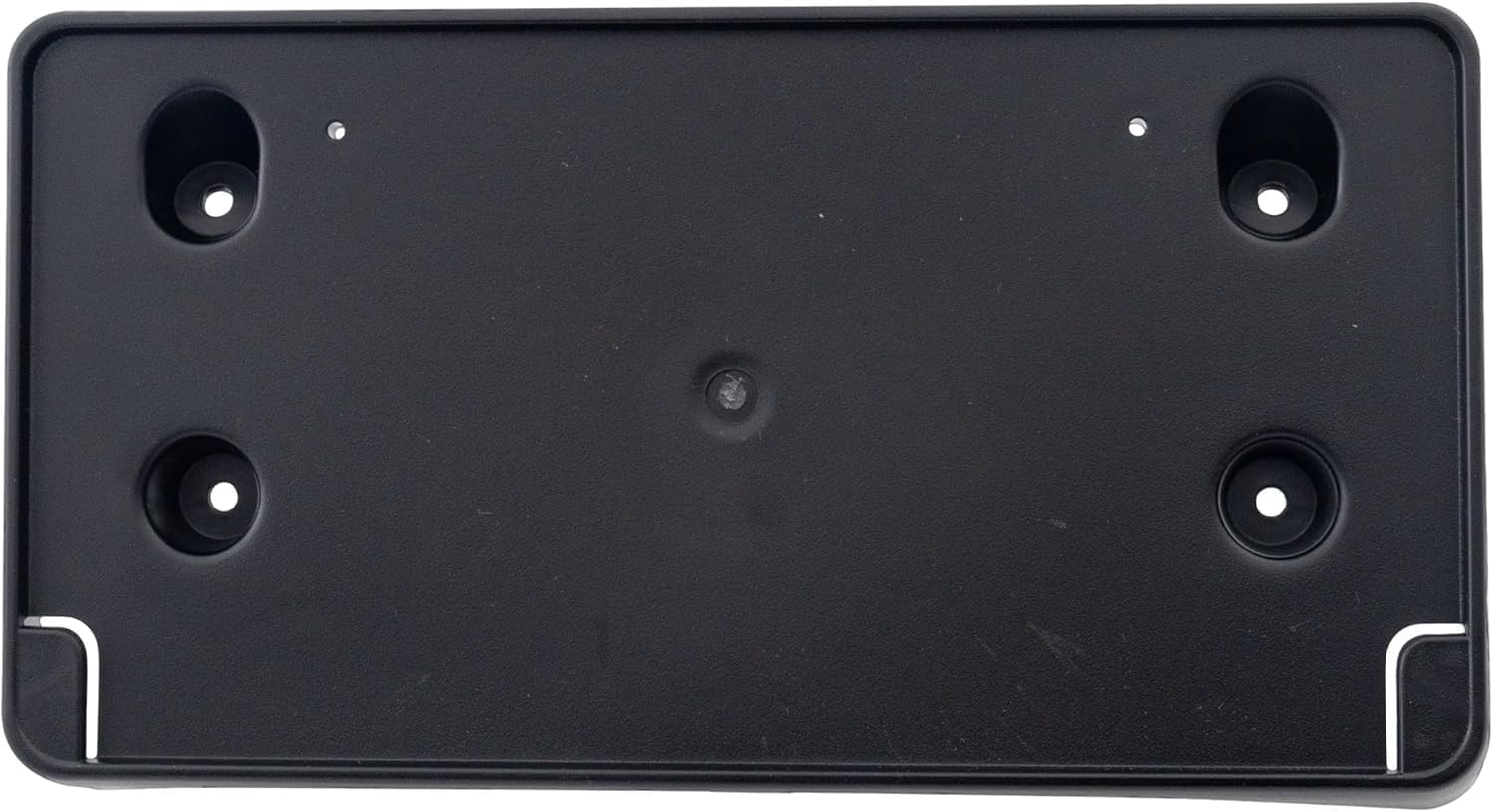 Front License Plate Bracket Frame Cover Tag Holder Replacement for 2022 2023 2024 2025 Jeep Compass Except TRAILHAWK Models Black Textured Made of Plastic CH1068172 6WA18RXFAA