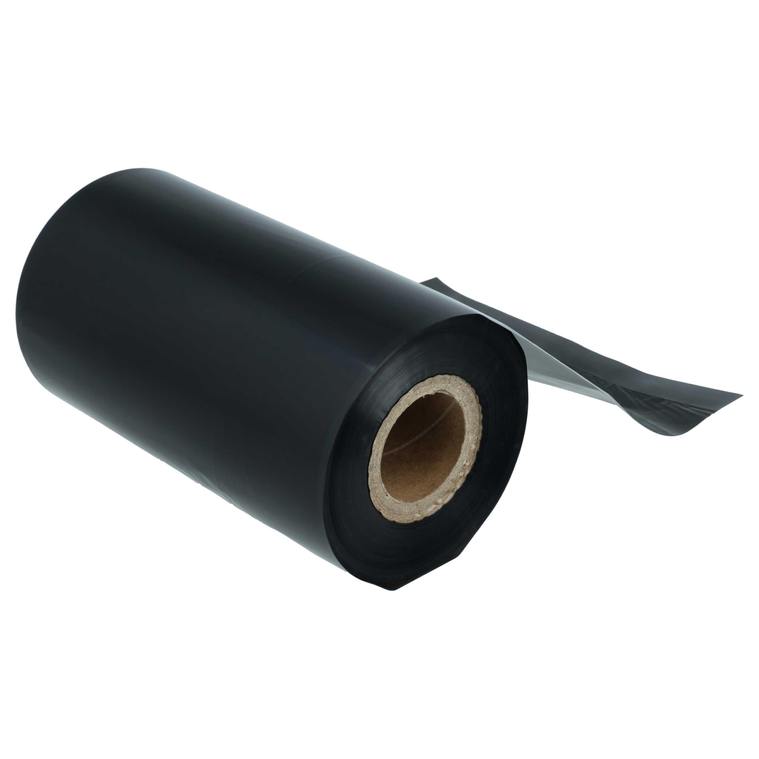 vhbw 10x taśma termotransferowa kompatybilna z TSC TTP-384M, TTP-366M, TTP-346M, wytrzymała drukarka etykiet 110 mm x 300 m wosk-plus