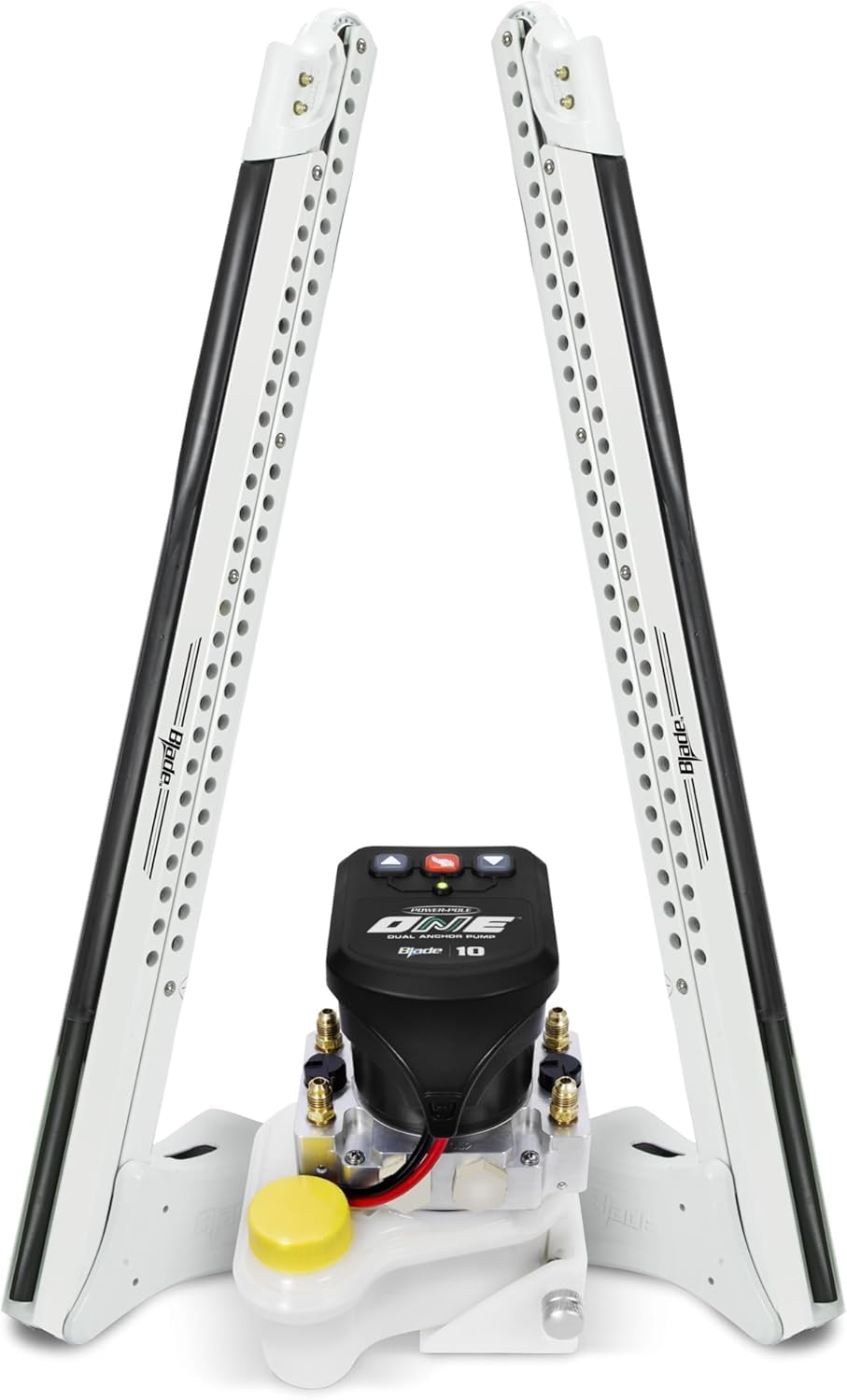 Power-Pole ONE Pump Dual Blade Anchor Kit [8' - White]