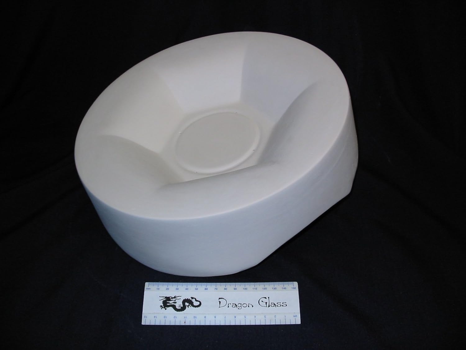 Dragon Slumping Mold HEXM Hexagonal Medium Bowl