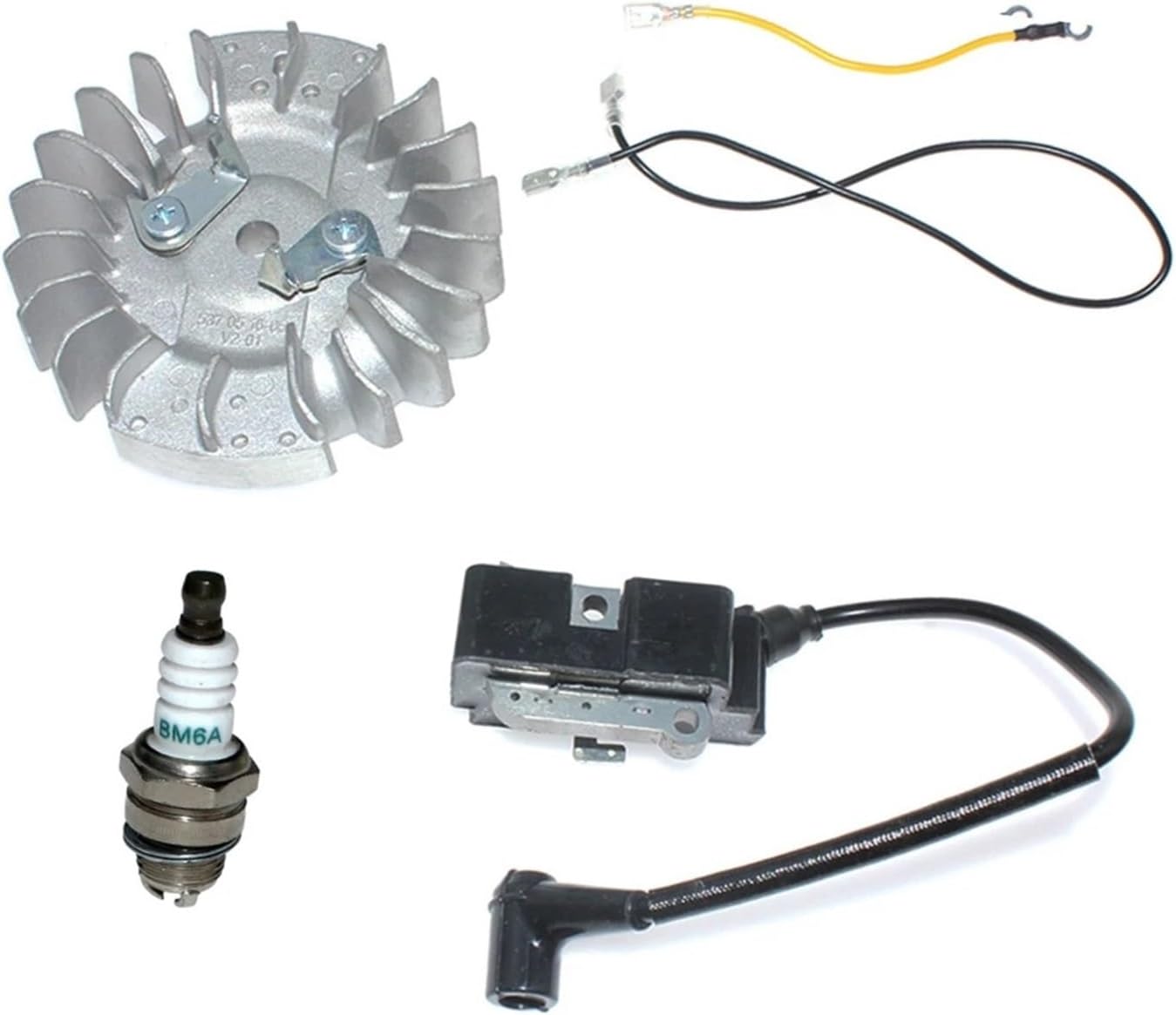 Ignition Coil Flywheel Fit For G5300 GZ7000 GZ7100 537051605 537051606 503511506 537209601 503790603 503824301