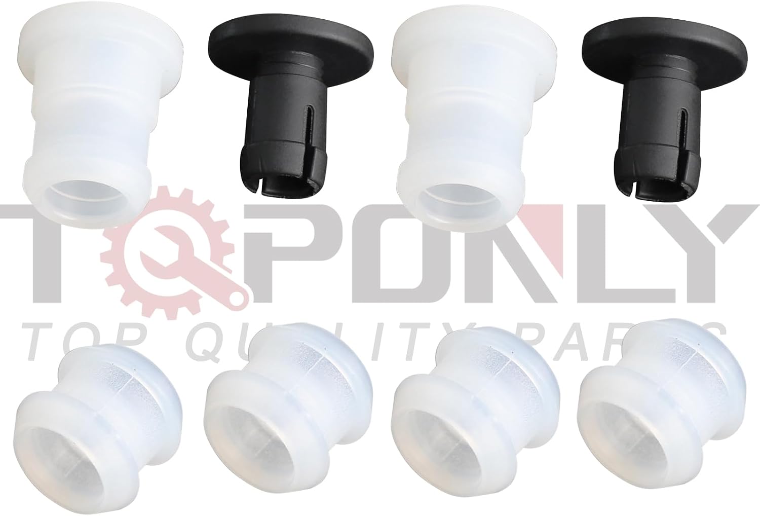 14057 Shifter Cable Bushing Kit (2 Sets) | Compatible with Ford GMC Buick Chevrolet Lincoln Old-smobile Pontiac Saab | Transmission Shift Linkage Bushing Repair Kit