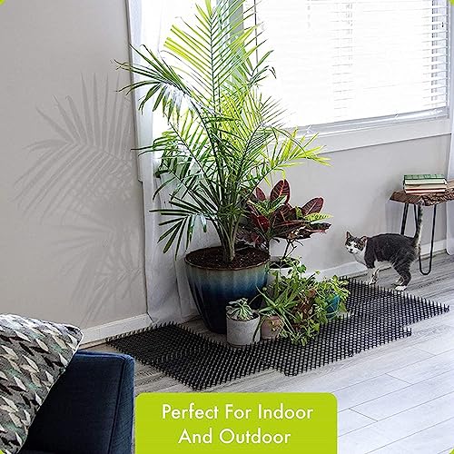 Tapete Scat para Gatos,12 Pacote jardim ao ar livre Animal Barreira - Tapete repelente gatos para cã