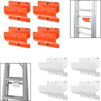 Heavy Duty Wall Hooks Carbon Steel Garage Hooks for Tools, Ladders, Garden Equipment, and Home Storage