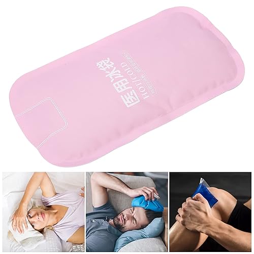 Miniatura 8 de Paquetes de hielo para lesiones de gel reutilizable compresa fría, paquete de hielo reutilizable, paquetes de hielo frío para hombro, rodilla,