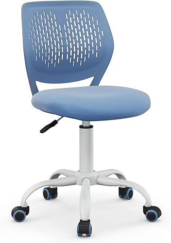 Giantex Silla de escritorio giratoria, azul