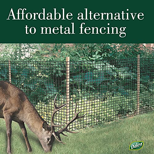 Dalen Deer X Protective Netting for Gardens and Landscapes - 14′ x 75′ - Strong and Durable 3/4″ Polypropylene Mesh with UV Inhibitors