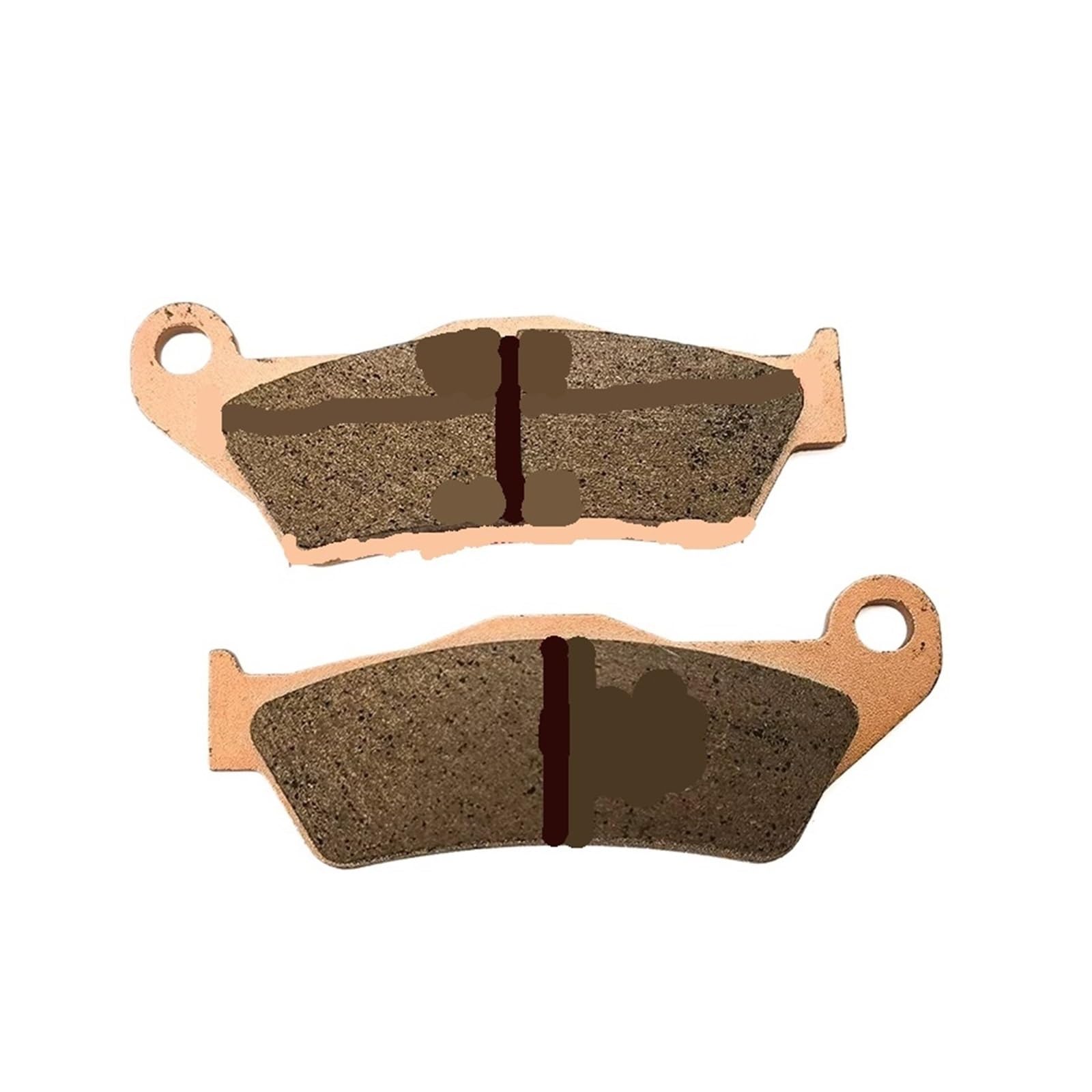 Bremsbelag Für GasGas EX F EC MC 250-450 2021-2022 Vorne Und Hinten Motorrad Bremsscheiben Pads Geeignet Scheibenbremsbeläge(Vordere Bremsbeläge)