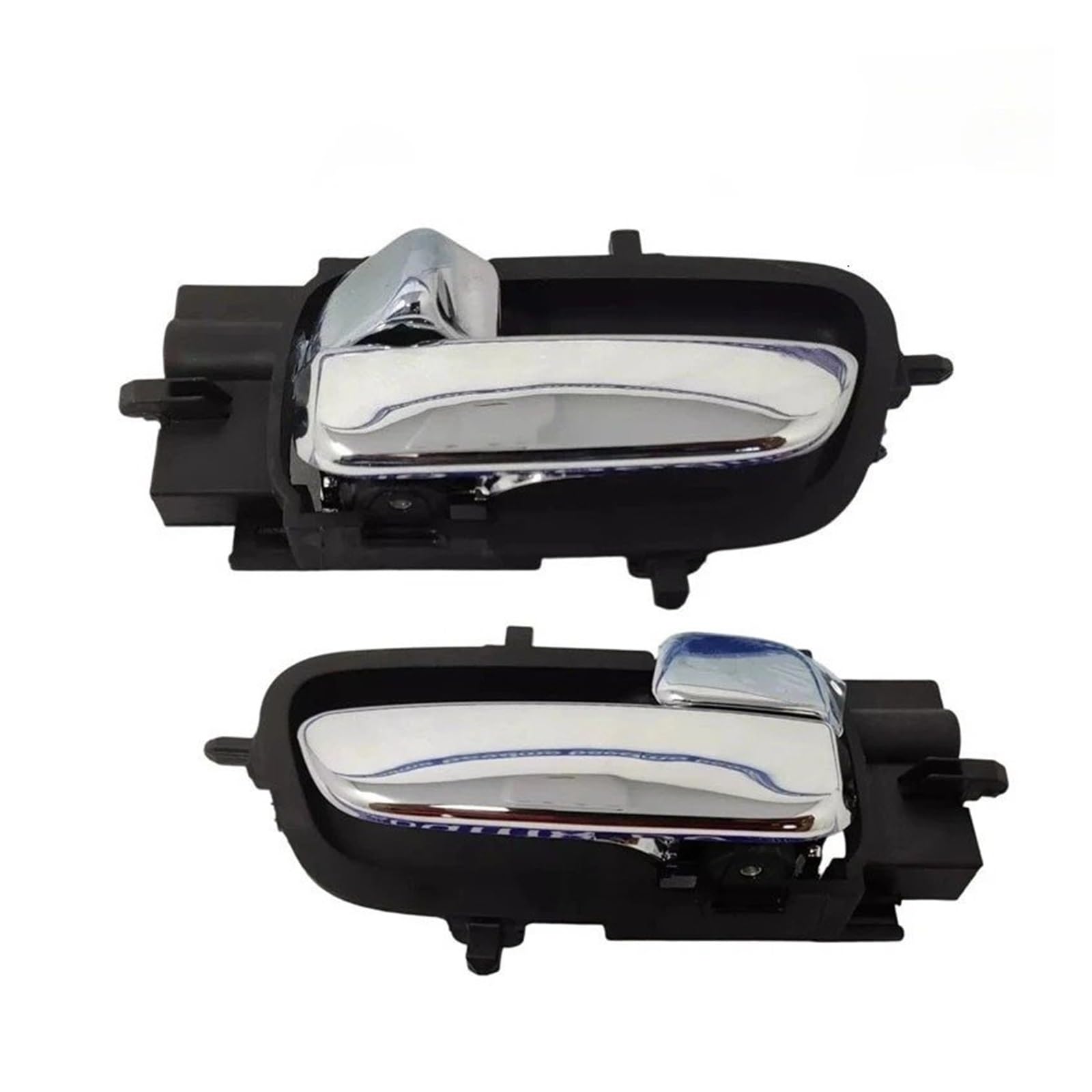 Wjwftcmk for Hyundai for I20 2008-2014 2015 82610-1J000,82620-1J000 Right Chrome Inside Interior Door Handle Left Handle(1 Pair)