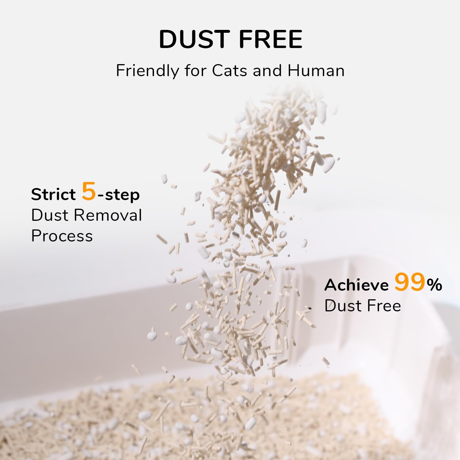 Worlds Best Cat Litter Broken Tofu Cat Litter Unscented Zero Dust Low ...