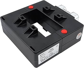 Amazon.co.jp: 分割型変流器、ボタン固定角穴 CT 50-60HZ 1000A