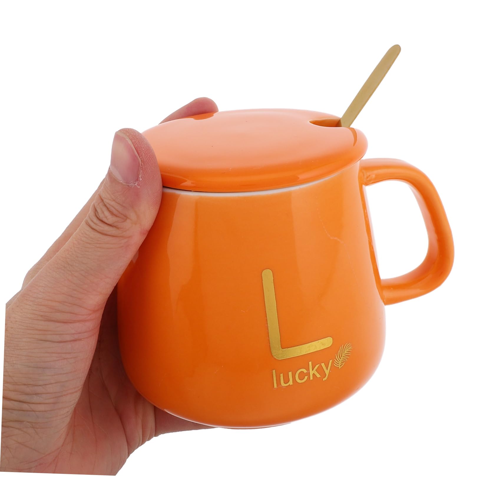 UKCOCO Calentador de Tazas Eléctrico Taza Termo para Café o Té con Tapa y Cuchara para Oficina y Hogar