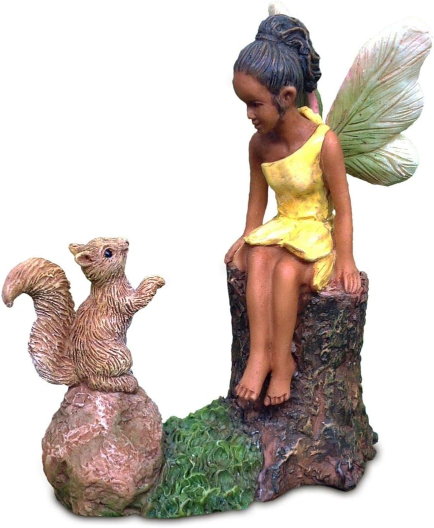 Making Friends Fairy Garden Statue