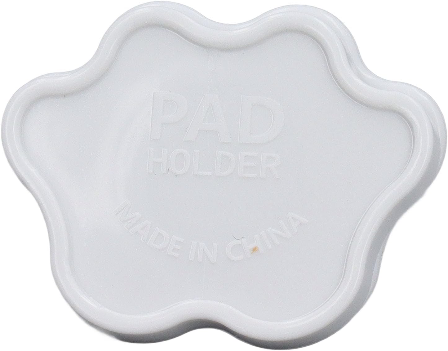 4PCS Magnetic Dog Pee Pad Holders, Potty Training Pad Holders Strong Magnets Pets Pee Stickers for Wall Floor Dog Indoor Outdoor Leg Lifting (Paws Style White)