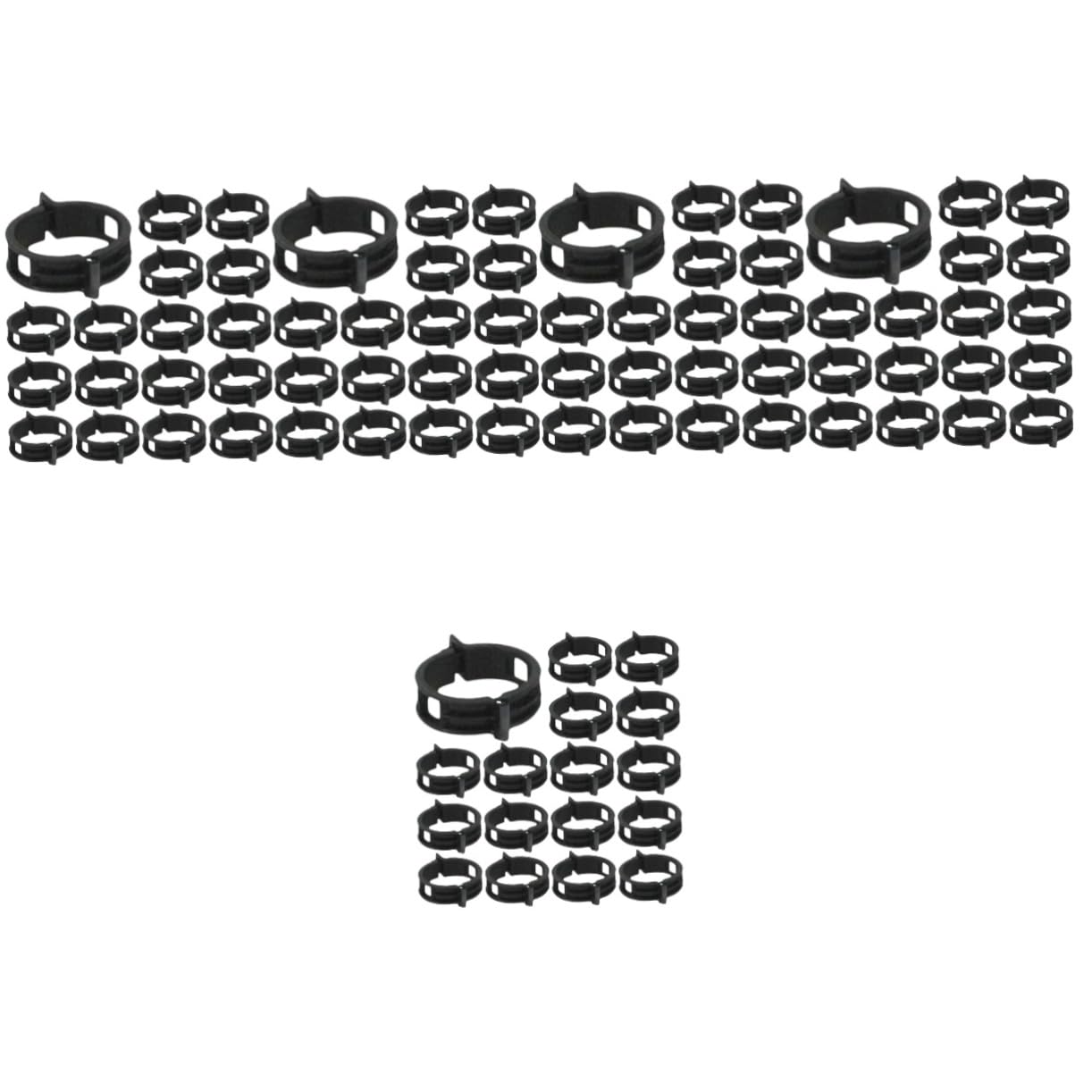 SUPVOX 5 Ensembles Clips De Fixation pour Plantes Supports De Vigne pour Plantes Grimpantes Accessoires De Jardinage Pratiques Durables 100 Pièces * 5