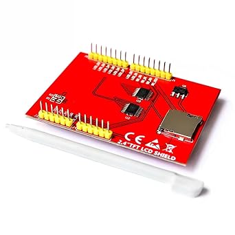 Treedix 2.4 inch TFT LCD Display 240 x 320 Color Touch Screen Module with Touch Pen Compatible with Arduino UNO R3 Mega2560 Due