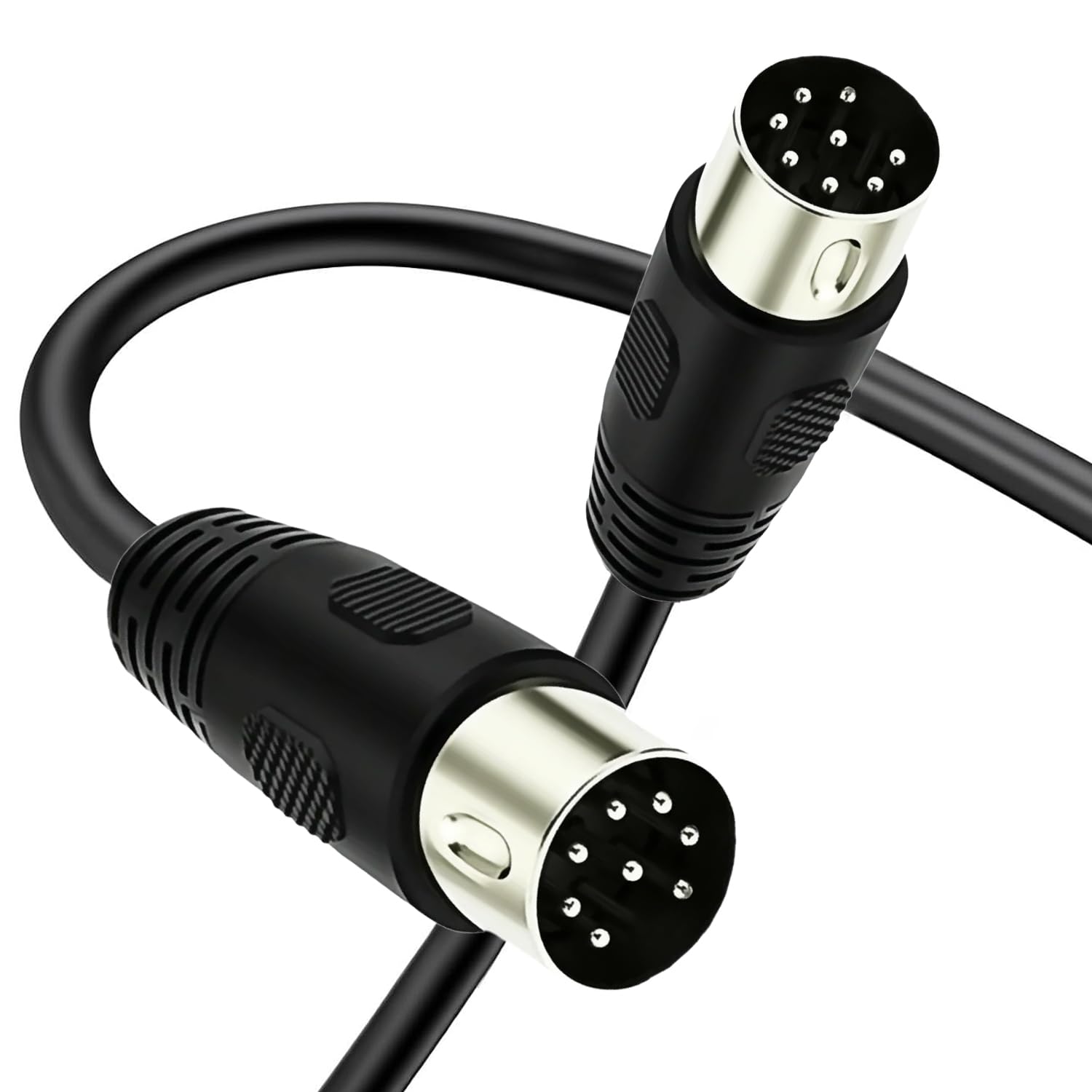 MIDI 8 Pin Din Male to Male Speaker Audio Extension Cable (3 Meter) | for Bang & Olufsen B&O BeoLab PowerLink MK2, Peavey Sanpera Pedal and Monster Clarity HD Model One