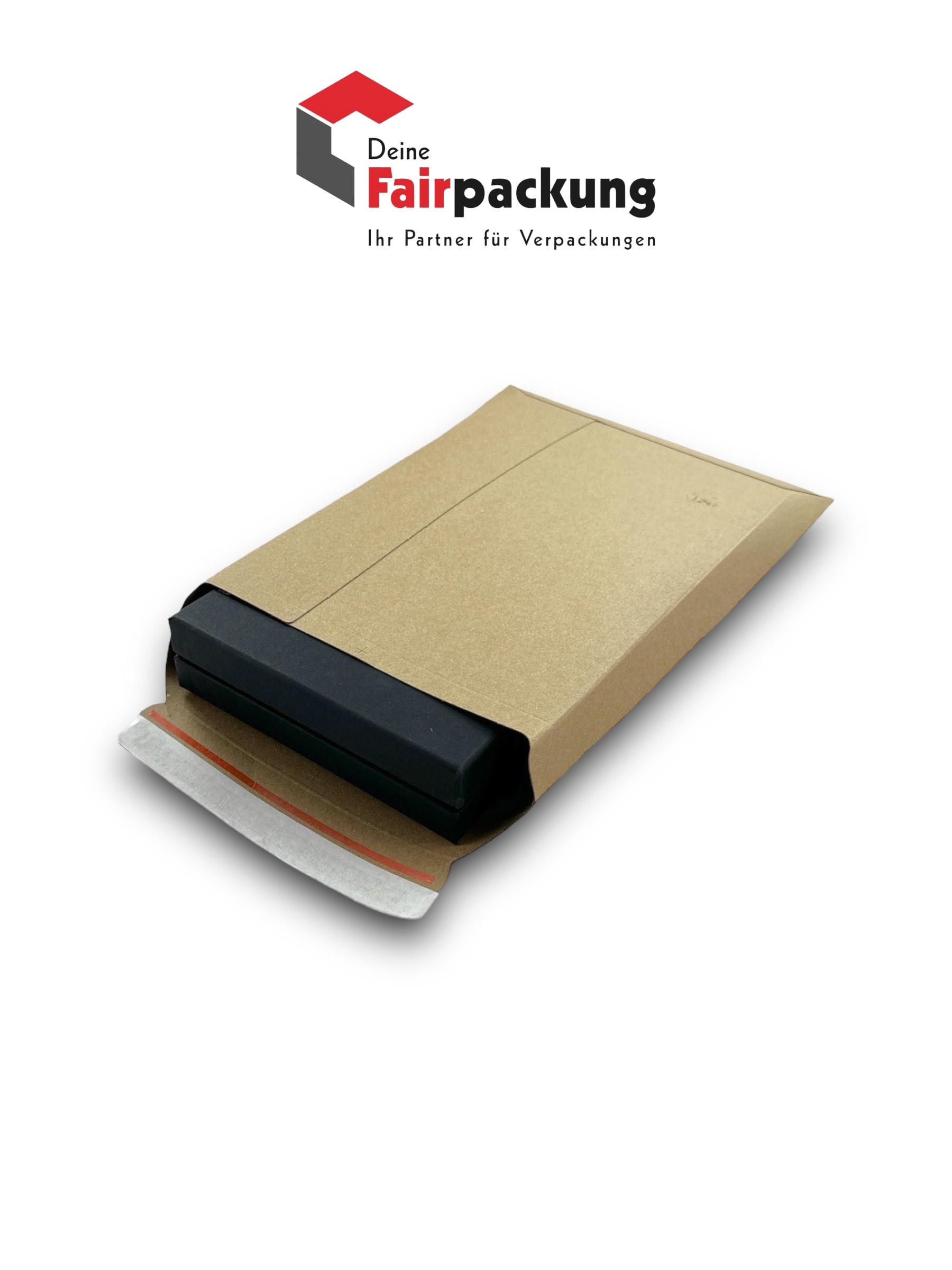 75 Stück Versandtaschen DIN A3 aus Pappe 320 x 455 mm selbstklebend - Papp-Kuverts A3 große Versandtasche Versandtaschen für Kleidung Umschlag groß Umschläge Briefumschlag mit Füllhöhe bis 50mm