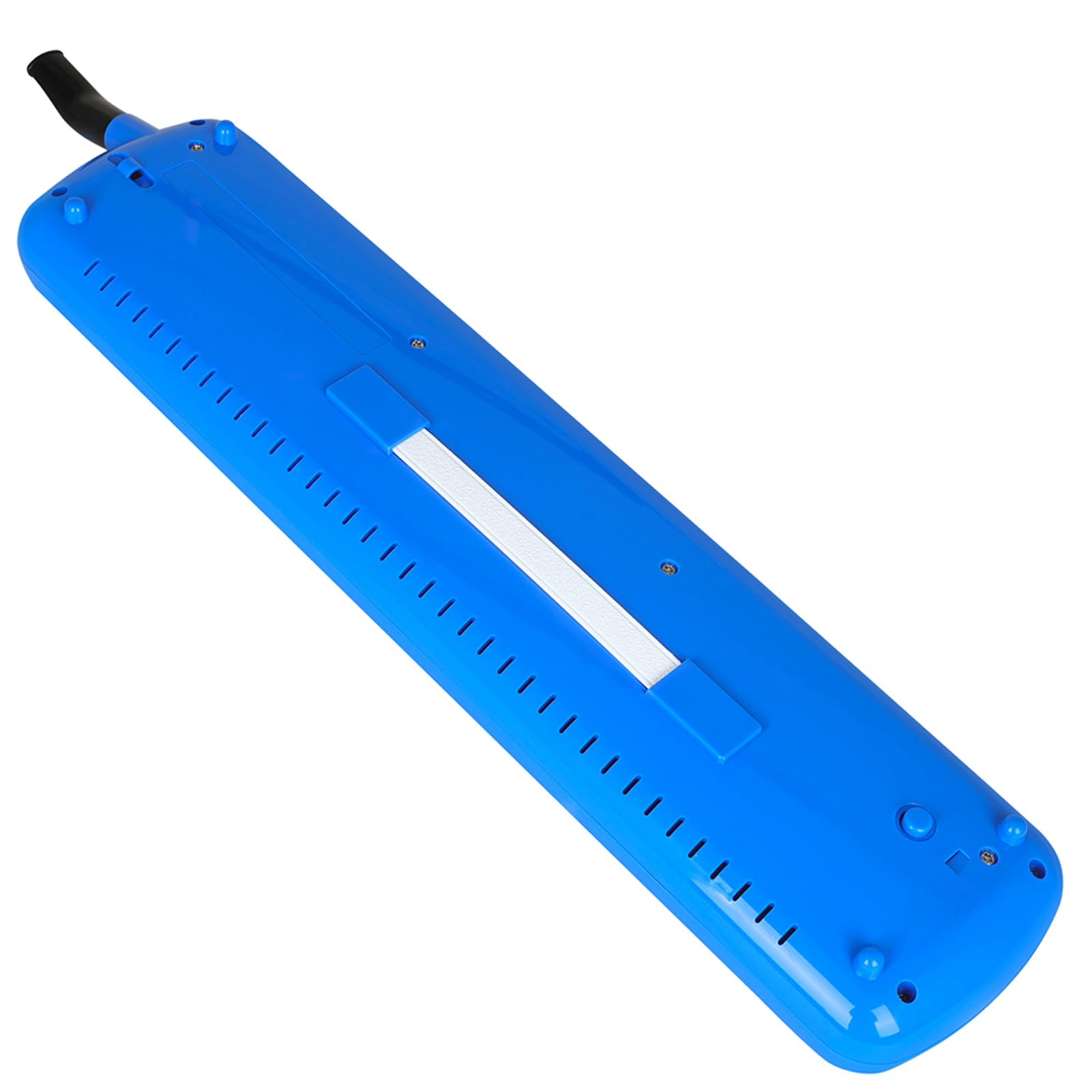 POENVFPO Melodica, Instrument à Clavier 37 Touches avec Plaque à Anches en Laiton, 2 Tubes et 2 Embouts, étui Rigide en EVA épais, pour Enfants et Adultes, Performance en Classe (BLUE)