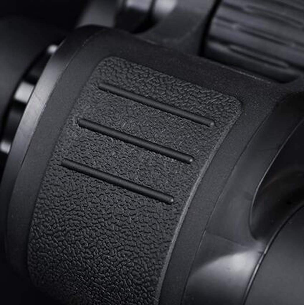 Binocolo 12X42 per Adulti, Maschera per Gli Occhi in Gomma, Design in Vetro Verde, Protezione anticaduta in Gomma, binocolo Resistente per Birdwatching, Caccia e Sport