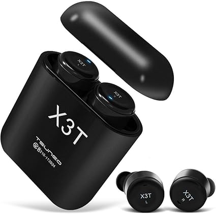 Amazon Co Jp Bluetooth イヤホン 完全ワイヤレス イヤホン スポーツ ブルートゥース イヤホン 片耳 両耳とも対応 左右分離型 ワンボタン設計 マイク内蔵 通話可 防水 充電式収納ケース付 Iphone Android 対応 X3t Black 家電 カメラ