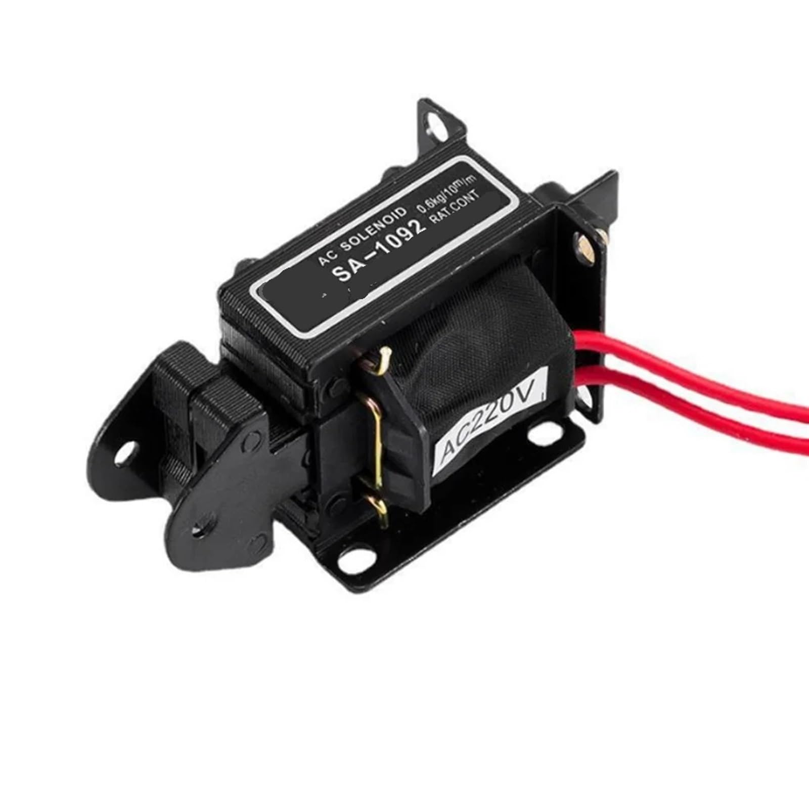 Électroaimant de traction AC 110V bobine solénoïde linéaire course 10mm