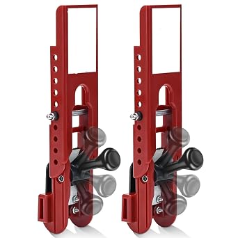 2 Pcs Siding Installation Tool, 1/4 inch Adjustable Increments Reveals Lap Siding Mounting Tool with Rubber Wrapped Handle for 5/16 Inch Fiber Cement Boards