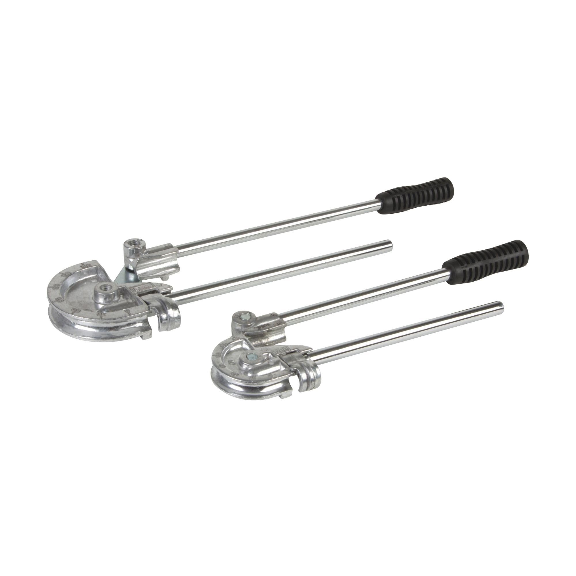 Toolland Cintreuse manuelle pour cintrer tubes en cuivre recuit de Ø 12-16 mm, jeu de 2 pinces à cintrer tubes cuivre, galet avec angles de cintrage de 0° à 180°