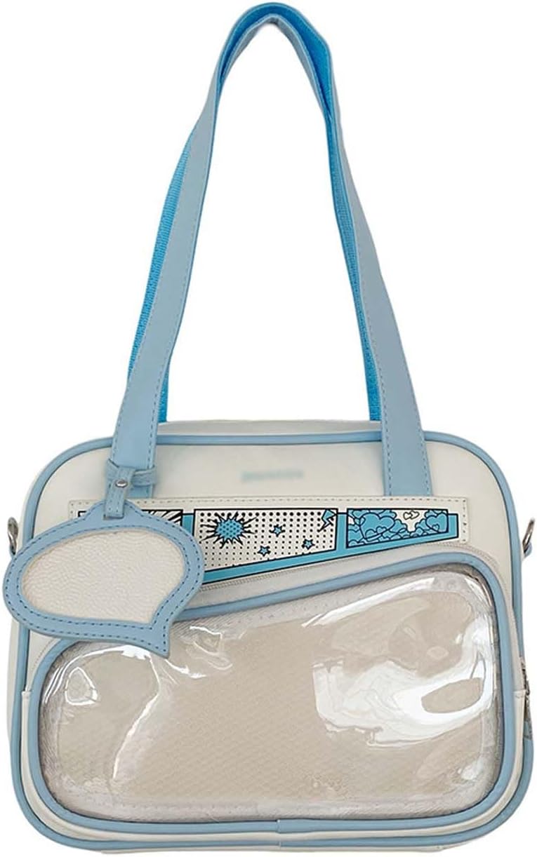 Kawaii Manga itabag Y2k Handbag Shoulder Badge Display Crossbody Bag for Participating in Comic Con