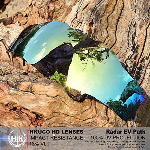 Verres polarisés Radar EV Path or 24K avec kit oreilles caoutchouc anti-glisse - 3