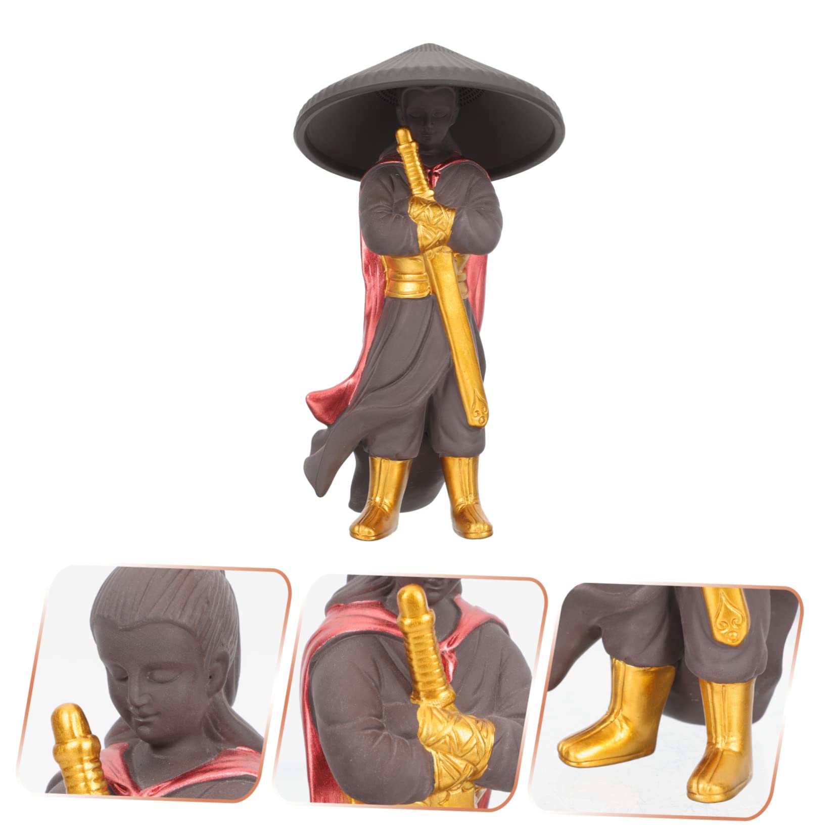 Cerámica Adorno De Mascota De Té Infusor Decorativo para Ceremonia Kung Fu y Oficina Accesorios De Té De Calidad