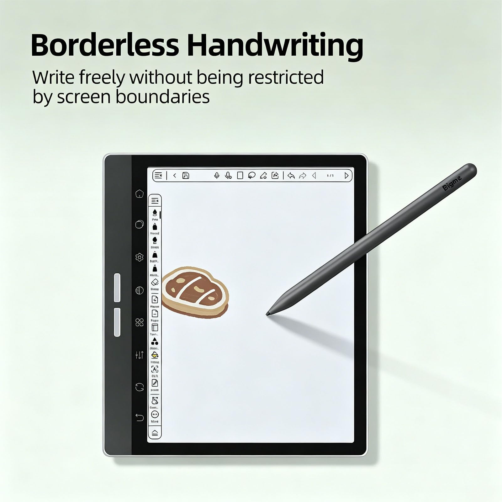 Zunate Tablette Liseuse Couleur 7 Pouces 14, Système, écran Couleur 150 PPI, 4 Go + 64 Go, Prise de Notes Manuscrite AI, Stockage Extensible 1 to, éclairage Avant, Bluetooth 5.0 Portable Epaper