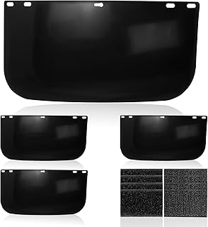 Gfdoso 4 Pcs For Hobart 770580 Face Shield Replacement Lens,Suitable for Face Shield for Grinding and Cutting, Tinted Full Face Shield - 15.5'' x 8'' Welding Shield