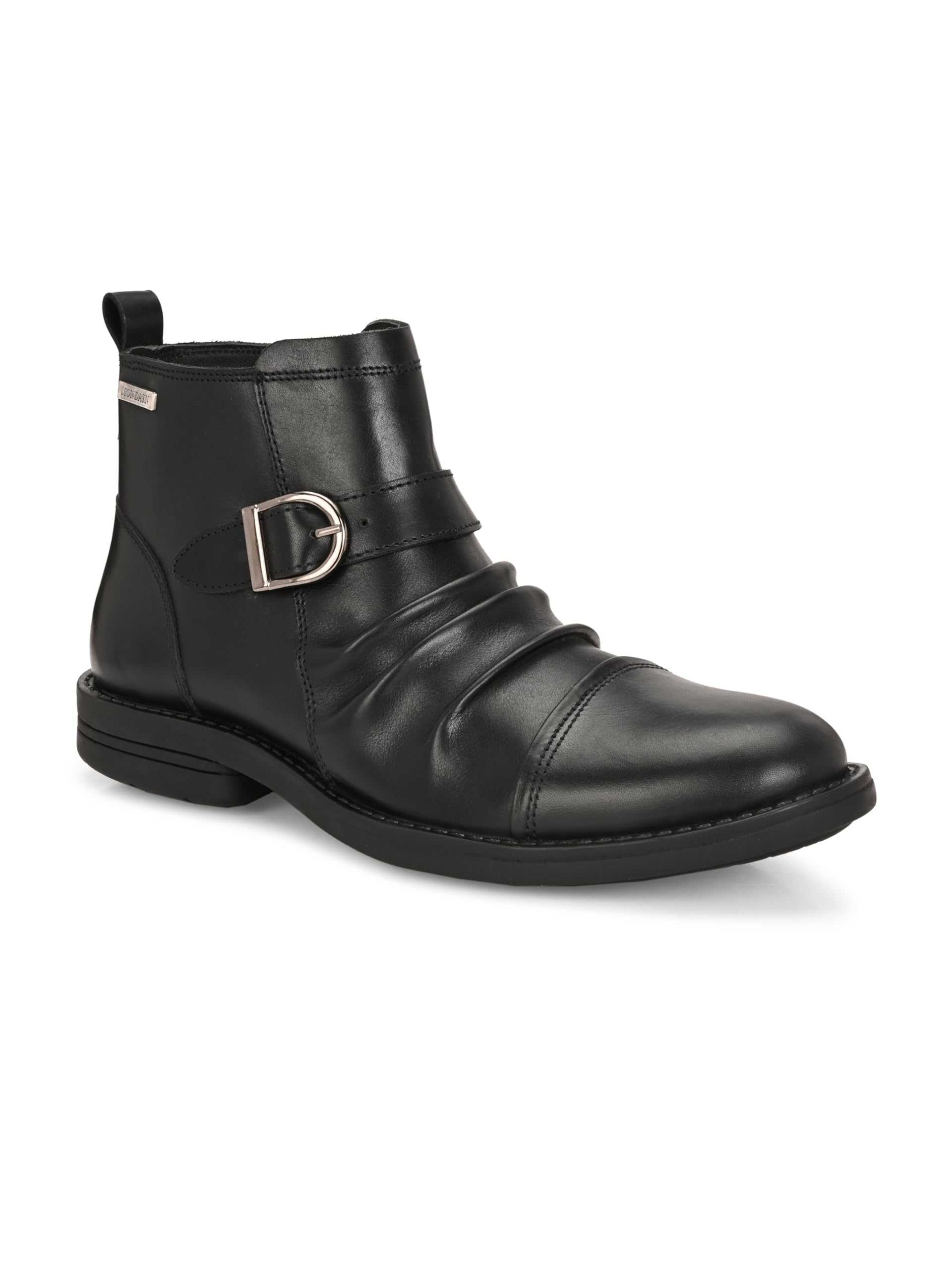 Casual Leather Boots for Men | Genuine Leather Upper | TPR Sole-image-47