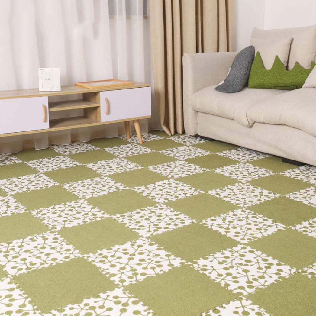 タイルカーペット タイルマット ズレないマット チェアマット 床保護 ジョイントマット