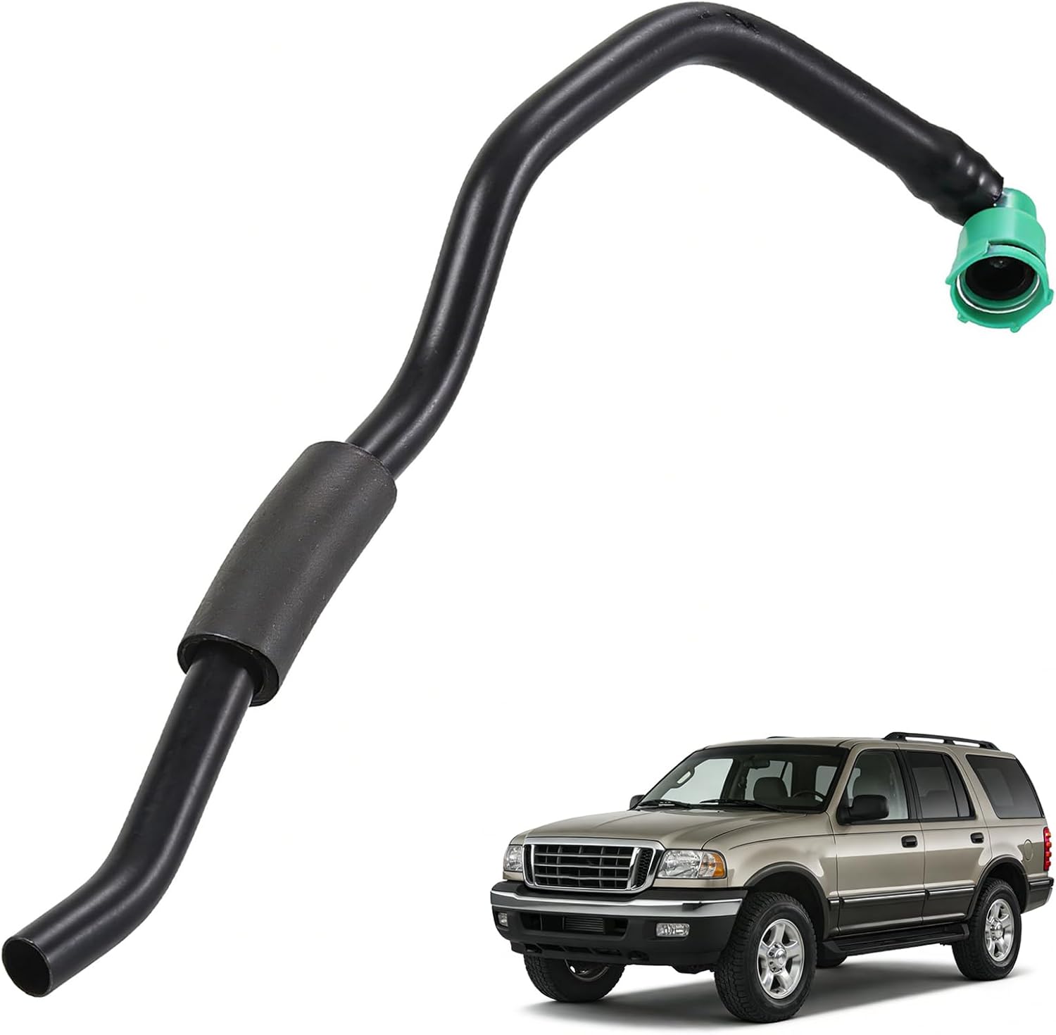 Fuel Vapor Separator Hose Assembly, Vapor Canister Purge Valve Hose, for F-ord Expedition Lobo F150 F250 1997-2004 Lincoln Navigator 1998 Car Evaporative Emission System Line Tube