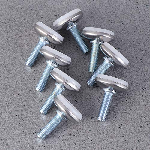 Yardwe 24 peças de nivelamento de pés de móveis resistentes ajustáveis de móveis, nivelador de perna