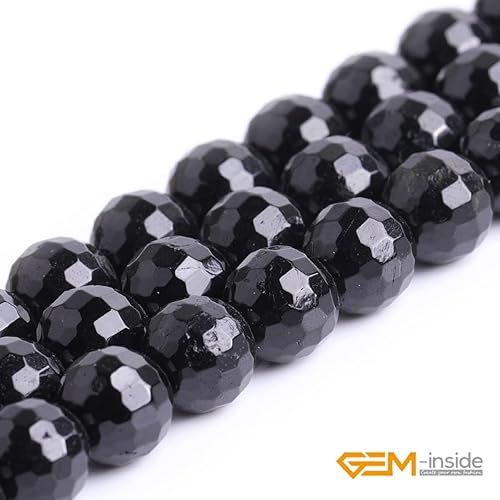 Miniatura 309 de GEM-Inside Red Orange Carnelian Gemstone Loose Beads Natural Energy Power Beads for Jewelry Making Round Faceted 8mm 15