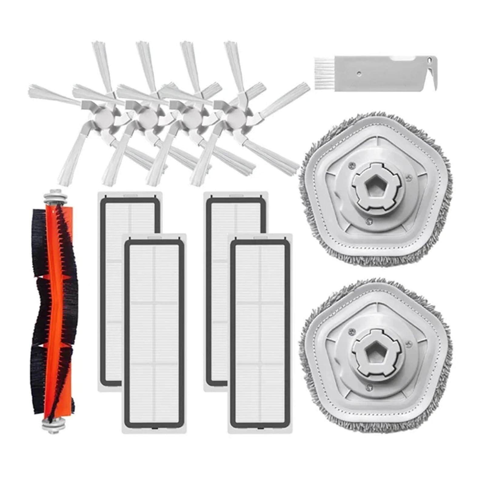Kit accessoires pour Dreame Bot W10 et W10 Pro avec brosse principale et filtre HEPA