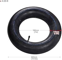Vista 4 de HIFROM Replacement Premium 8" 9" Utility Tire Inner Tubes with TR87 Bent Valve Stem Replacement for Mini Motorbikes Lawn mowers Scooters Hand Trucks