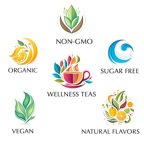 Miniatura 5 de Shangri La Wellness - Té de hierbas orgánico relajante, paquete de 2 15 bolsitas de té, cáscara de naranja, regaliz, canela y raíz de bardana