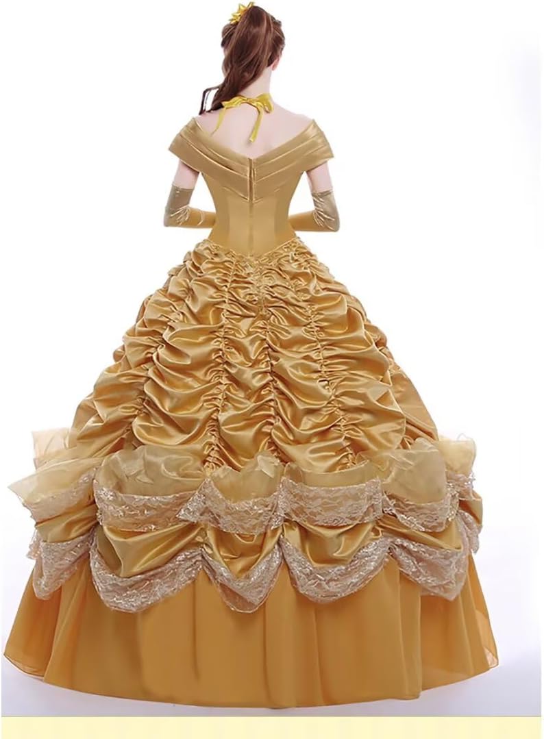 Women's Off Shoulder Quinceanera Ball Gowns Masquerade Princess Long Prom Formal Evening Party Dress