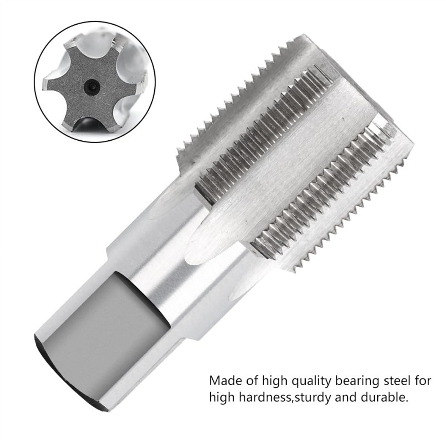 Taper Tap Pipe G1/8 1/2 3/4 1 Taper Pipe Tap Metal Screw Thread Cutting Tools Screw Tap Threading Tools 1Pcs (Color : G1I16)