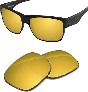 Performance Replacement Lenses Compatible with Oakley TwoFace OO9189 Polarized, UV Protection, Anti-Scratch